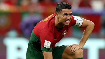 Cristiano Ronaldo pode não ser titular na partida entre Portugal x Suíça na Copa do Mundo - GettyImages