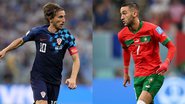 Croácia x Marrocos se enfrentam na Copa do Mundo 2022 - Getty Images
