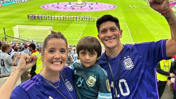Cano torce para a Argentina, seu país, na Copa do Mundo 2022 - Reprodução/Instagram