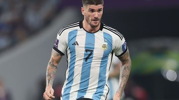 Rodrigo de Paul, jogador da Argentina na Copa do Mundo 2022 - Getty Images
