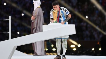 Campeão mundial, Enzo Fernández recebe proposta de R$ 675 milhões - GettyImages