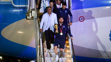 Messi e companhia começaram a festa do título da Copa do Mundo na Argentina - GettyImages