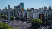 Argentina está parada para festejar com os campeões do mundo - GettyImages