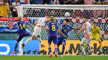 Croácia deixou tudo igual na partida contra o Japão na Copa do Mundo - GettyImages