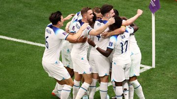 Inglaterra vai saindo com a vitória após bom primeiro tempo - Getty Images