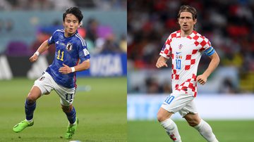 Japão e Croácia se enfrentam pela Copa do Mundo 2022 - Getty Images