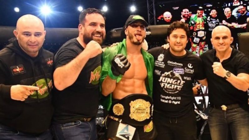 João Dantas é campeão do Jungle Fight - Reprodução / Instagram