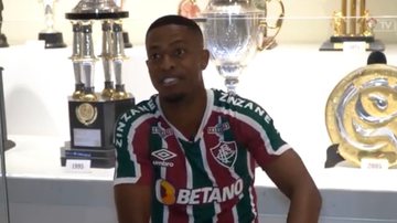 Keno, novo reforço do Fluminense para 2023 - Reprodução/Youtube