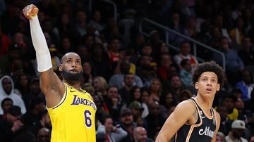 Lebron dá show e Lakers venceu - Getty Images