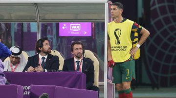 Luva de Pedreiro reclamou de ver Cristiano Ronaldo no banco - Getty Images