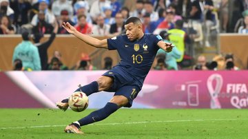 Mbappé deixou tudo igual na partida entre França e Argentina na Copa do Mundo - GettyImages