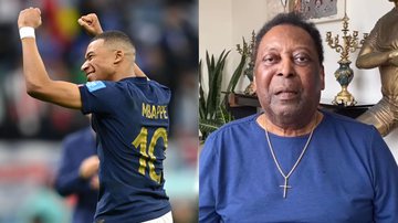 Mbappé manda recado a Pelé após vitória na Copa do Mundo - Getty Images/Reprodução/Instagram