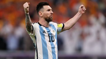 Messi, capitão da seleção argentina - Getty Images