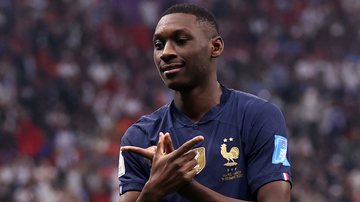 Muani fala após primeiro gol com a camisa da França - Getty Images