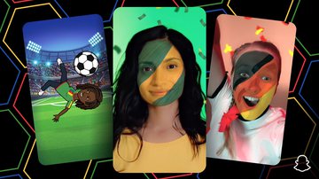 Snapchat oferece experiências imersivas durante a Copa do Mundo 2022 - Divulgação/ Snapchat
