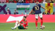 Hakimi, parça de Mbappé, abriu o jogo sobre a eliminação de Marrocos na Copa do Mundo - GettyImages
