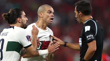 Marrocos eliminou Portugal de Pepe na Copa do Mundo 2022 - Getty Images