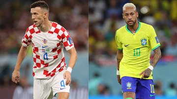 Perisic envia recado a Neymar após Brasil x Croácia na Copa do Mundo - Getty Images