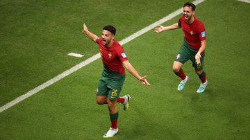 Portugal vence a Suíça no primeiro tempo - Getty Images