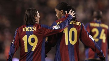 Ronaldinho ‘previu’ Messi como o melhor jogador do mundo - GettyImages