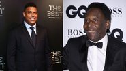 Ronaldo presta homenagem a Pelé - Getty Images