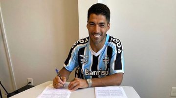Luís Suárez é anunciado no Grêmio - Reprodução / Instagram