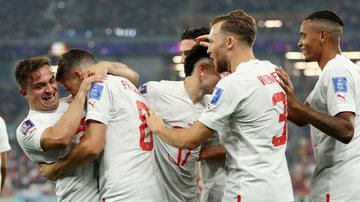 Suíça venceu a Sérvia e garantiu vaga nas oitavas de finais - Getty Images