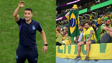 Técnico da Argentina quer união com torcida do Brasil na Copa do Mundo - Getty Images