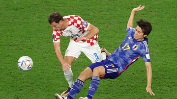 Prorrogação entre Japão e Croácia acaba com a paciência dos torcedores - Getty Images