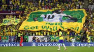 Brasil x Coreia do Sul: torcida faz homenagem para Pelé na Copa do Mundo - GettyImages