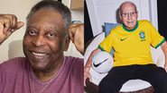 “Deixa um legado eterno e inesquecível”, diz Zagallo sobre Pelé - Reprodução