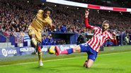 Atlético de Madrid e Barcelona se enfrentaram pela La Liga - Getty Images