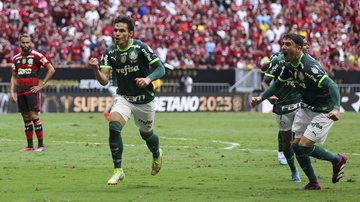 Palmeiras e Flamengo se enfrentaram na decisão da Supercopa do Brasil - GettyImages