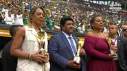 Palmeiras x Flamengo: Supercopa do Brasil tem homenagens a Pelé - Transmissão/ SporTV
