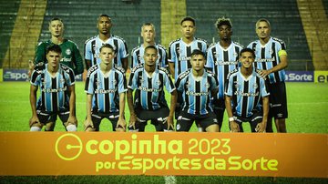 Flamengo e Grêmio estrearam com tropeços na Copinha; veja o resumo - Renan Jardim / Grêmio FBPA