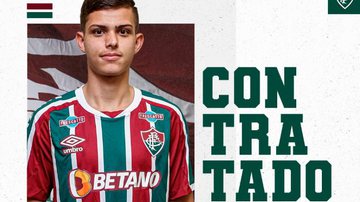 Fluminense anuncia contratação de Giovanni Manson - Divulgação/ Fluminense