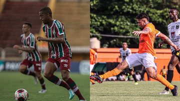 Fluminense e Nova Iguaçu fazem duelo no Maracanã nesta terça-feira - Marcelo Gonçalves/FFC e Vitor Melo/NIFC