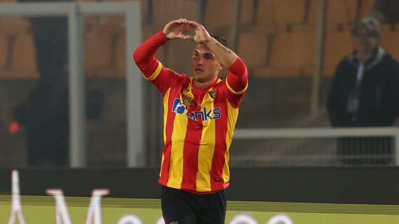 Destaque do Lecce na temporada, Gabriel Strefezza começou o ano de 2023 com o pé direito - GettyImages