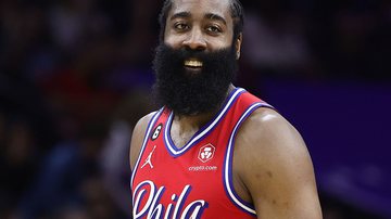 James Harden, do Philadelphia 76ers, na NBA - Getty Images