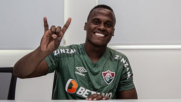 Jhon Arias estendeu o seu vínculo com o Fluzão até 2026 - Marcelo Gonçalves/FFC