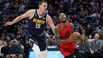 Denver Nuggets vence o Portland Trail Blazers na NBA - Getty Images