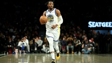 Jonathan Kuminga, do Warriors, na NBA - Getty Images