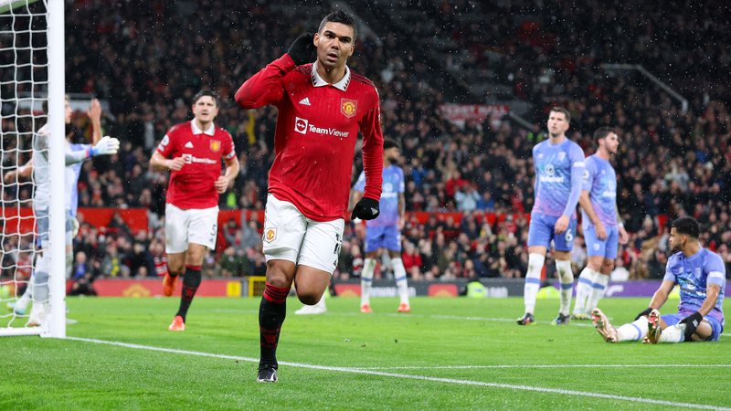 Manchester United vence Bournemouth na Premier League - Getty Images