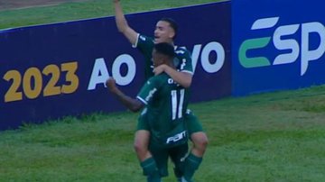 Palmeiras goleia Sampaio Correa e se classifica na Copinha - Reprodução / SporTV