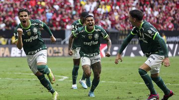 Palmeiras x Flamengo: 1º tempo tem virada nos acréscimos e provocação - GettyImages