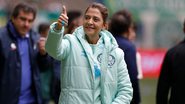 Leila Pereira vem sendo muito criticada na presidência do Palmeiras - Getty Images
