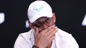 Rafael Nadal abriu o jogo sobre lesões e também em relação a sua queda no Australian Open - GettyImages