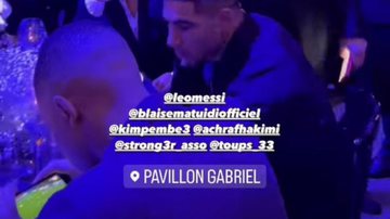 Mbappé foi flagrado assistindo o jogo do Real Madrid junto com elenco do PSG - Reprodução / Instagram
