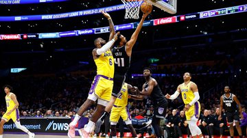 Sacramento Kings derrota Los Angeles Lakers na NBA - Getty Images