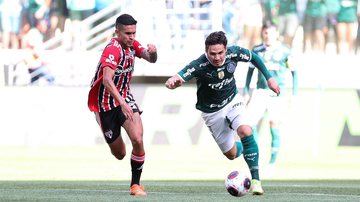 Palmeiras e São Paulo ficaram no empate durante o primeiro clássico do Paulistão 2023 - Cesar Greco / Palmeiras